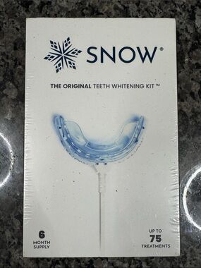 SNOW The Original Teeth Whitening Kit - White & Blue NEW factory sealed